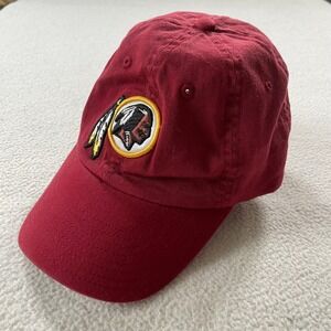 NFL Washington Redskins Hat Mens OSFA Burgundy Embroidered Logo Baseball Cap